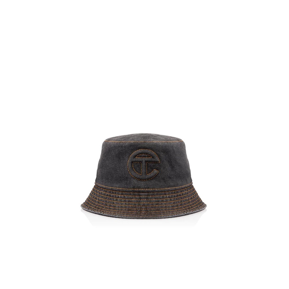 Telfar Denim Bucket Hat (L/XL) Black
